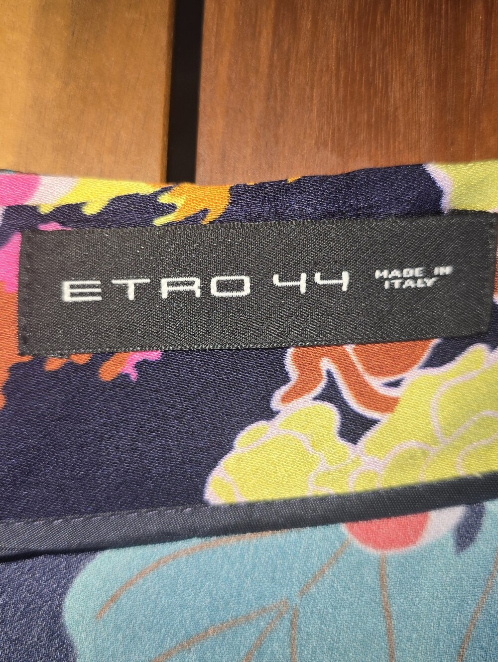 ETRO Italy Floral Border Print Maxi Skirt | Viscose Boho Resortwear IT 44 US 8 - Picture 11 of 13